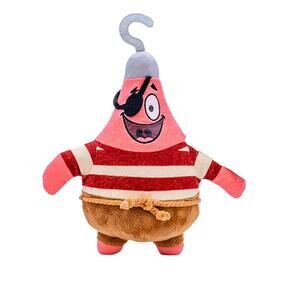 SpongeBob Movie Search for SquarePants Bikini Bottom Glow Pals 8" Patrick Plush